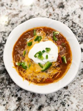 Bowl of Three Meat Chili
